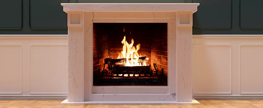 Decorative Electric Fireplace Installation in Manitowoc, Wisconsin