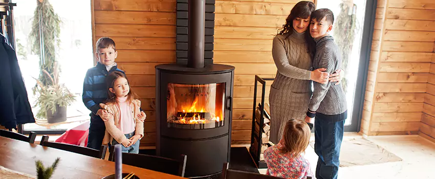 Morso Cast Iron Fireplace Insert Installation in Manitowoc, Wisconsin