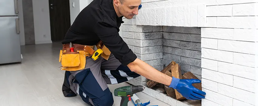 Fireplace Damaged Damper Frame Repair Services in Manitowoc, Wisconsin